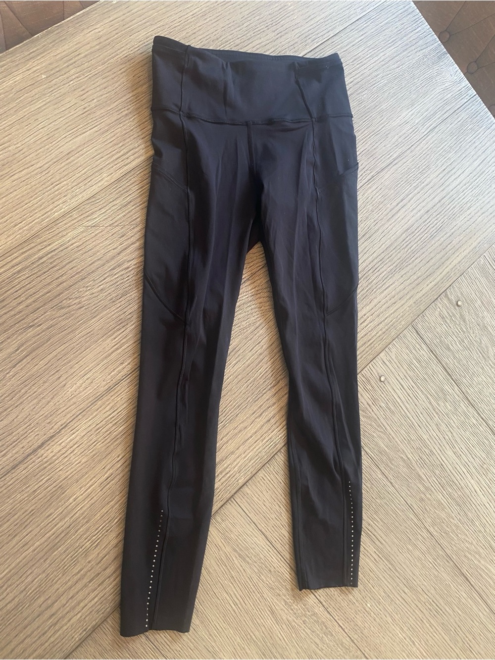 Lululemon Women Fast Free Crop size 4 Black